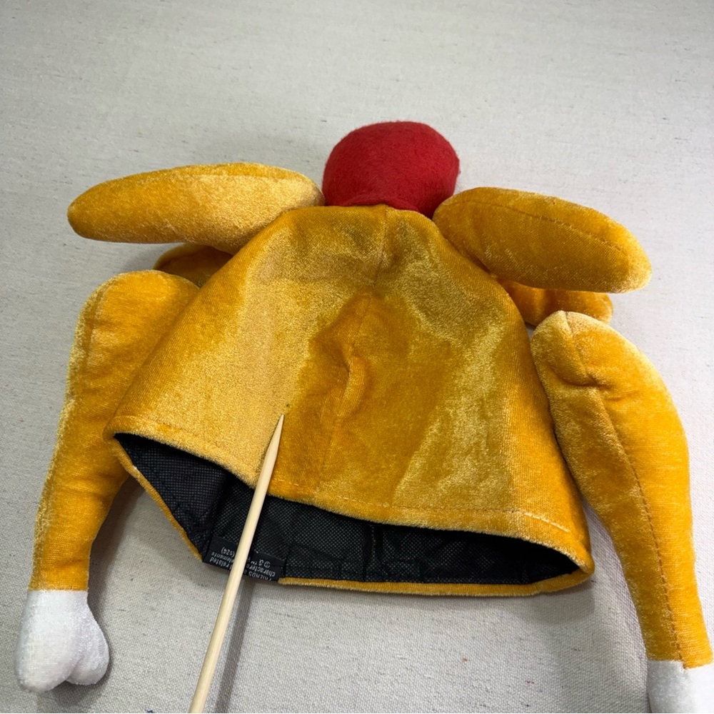 FRIENDS Monica Turkey Leg Hat w/ Sunglasses - Picture 12 of 15